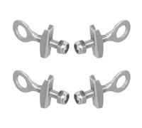 SUPVOX Tensor de Cadena de Bicicleta Ajustable 4 Piezas Metálico Resistente para BMX y Ciclismo, Accesorio Profesional para Reparación y Mantenimiento, Adecuado para Bicicletas