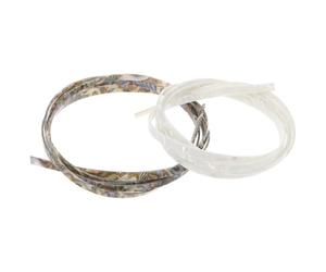 SUPVOX Tira de Encuadernación para Guitarra Acústica de 1640x6x1,5 Mm, Decoración de Roseta Concha de Nácar y Perla, Protección Flexible para Bordes, Accesorios para Restauración y