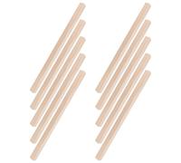 SUPVOX Tiras de Moldura de Madera sin Terminar 10 Piezas Triángulo Isósceles 15 MM X 30 CM Molduras Decorativas para Ventanas y Puertas Ventana para Bricolaje y Manualidades