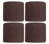 SUPVOX Topes de Puerta de Espuma Marrón 4 Piezas Función Anticolisión y Sujeta Puerta para Evitar Pellizcos y Daños y Paredes en Ambientes Familiares