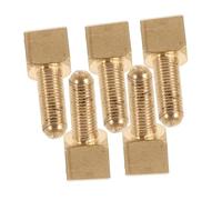 SUPVOX Tornillos de Ajuste y Ajuste Preciso Juego de 5 de Metal Dorado Optimización de Sonido para Madera de Viola y Violín Adecuado para Reparación de Violín y Violonchelo