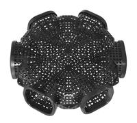 SUPVOX Trampa Portátil para Pesca de Cangrejos de Río y Camarones Jaula de Plástico Reutilizable Red de Pesca Seis Entradas Tamaño Grande para Captura