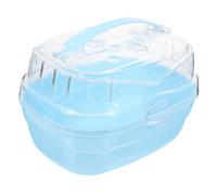 SUPVOX Transportín para Hámster Portátil y Transparente Jaula De Viaje para Hamsters para Exteriores y Fácil De Transportar