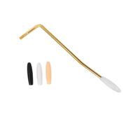 SUPVOX Tremolo Arm para Guitarra Eléctrica con Tapas Barra para Puente Tremolo Single Repuesto de Hierro Dorado para