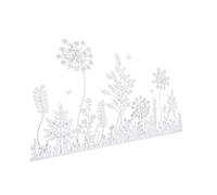 SUPVOX Troqueles de Corte de Acero al Carbono Plata, Prácticos y Resistentes para Scrapbooking y Marcos de Fotos, Plantilla Adecuado para Invitaciones Temáticas DIY