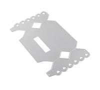 SUPVOX Troqueles de Decorativos de Acero al Carbono para Manualidades, Plantilla de Corte Metálica 148x93 Mm para Cajas de Dulces Diy, Troqueles de Corte para Scrapbooking y Tarjetas