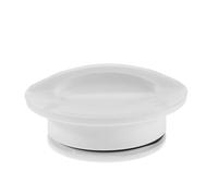 SUPVOX Válvula de Drenaje Marina para Embarcaciones Tapón de Salida de Agua Blanco Tamaño Mediano Resistente Corrosión Sello Antirretorno Adecuado para Cubiertas y Bodegas de Barcos