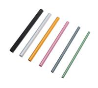 SUPVOX Varillas Metálicas Adecuado para Decoración 12 Piezas para Forma Uñas, Herramienta Portátil y Modelado de Uñas para Manicura Profesional y Uso en Casa