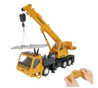 SUPVOX Vehículo De Ingeniería Control Remoto 1:24 para Niños Mediano Grúa Elevadora con Mesa Giratoria 320 Grados Juguetes Educativos Desarrollo Cognitivo Juegos Infantiles