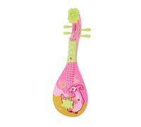 SUPVOX Vintage Lute Toy For Lightweight Chinese Traditional Guitar Simulation with Dinosaur Pattern For Music Learning Photography and Stage Performance Prop