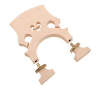 SUPVOX violonchelo accesorios para instrumentos musicales de violon puente de contrabajo puente de violín semi ajustado partes de instrumentos Madera Beige
