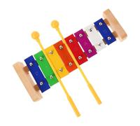 SUPVOX Xilófono de Madera Notas para Bebés y Instrumento de Percusión Seguro con Bordes Suaves Juguete Montessori Educativo para Estimular Visión y Oído