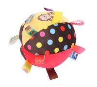 SUPYINI Bell Pet Plush Football Interactive Relief - Balón de fútbol para perros con correas, evita el crecimiento irregular de los dientes para cachorros, dedicado y entretiene a los perros (tipo 3)