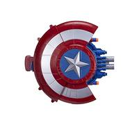 SUPYINI Capitán América escudo suave lanzador juguete disfraz heroico juego de rol héroe disfraz retro para adultos y niños escudo bar decoración de pared