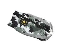 SUPYINI Chaleco cálido para perros, reflectante, resistente al viento, chaqueta de invierno con forro antiadherente para perros medianos como Husky Golden Retriever Bulldog (5XL)