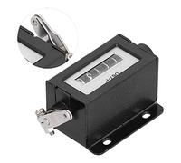 SUPYINI Contador Mecánico, Contador de Conteo Manual Reiniciable Manual de 5 Dígitos de 0 a 99999, con Construcción de Aleación de Aluminio, para Contar y Rastrear