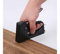 SUPYINI Grapadora manual para marco de fotos de madera, plástico ABS con | Carcasa ABS ligera, construcción duradera, compatibilidad con doble grapa, adecuada para tablas y marcos de madera.