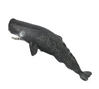 SUPYINI Modelo de ballena de simulación, decoración de animales en miniatura educativa vívida y realista, cultivar inteligencia, mejorar el vocabulario para, decoración del hogar