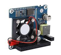 SUPYINI Módulo de ventilador POE para RPI 4B/3B+ 802.3af, compatible con visualización en tiempo real, potencia de red, ventilador de refrigeración a bordo para ventilador