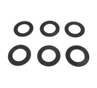 SUPYINI Poesía para altavoz, juntas de refuerzo de espuma, separadores de marco de reducción de EVA de 76 mm, resistentes a las vibraciones para accesorios de reparación de bricolaje, ideal para cajas
