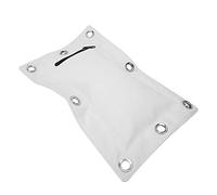 SUPYINI Saco de arena Wing Chun Wall Canvas Punch blanco con cremallera para boxeo Muay Thai Sanda (S)