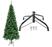 SUQ 40cm Árbol de Navidad Soportes, Soporte para Árbol Artificial Verde de 120cm -180cm o Árboles Reales, Base de Árbol de Metal Extensible, para la Decoración de la Fiesta de Navidad Christmas