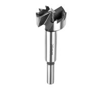 SUQIN Broca Forstner de 28mm Para Madera-Diámetro De 28mm Longitud 90mm Broca Fresadora Para Madera Con Eje Redondo Para Para Marcar y Taladrar Agujeros Para Bisagras