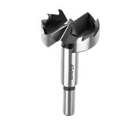 SUQIN Broca Forstner de 45mm Para Madera-Diámetro De 45mm Longitud 90mm Broca Fresadora Para Madera Con Eje Redondo Para Para Marcar y Taladrar Agujeros Para Bisagras