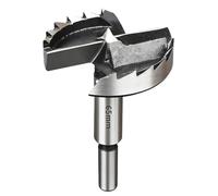 SUQIN Broca Forstner de 65mm Para Madera-Diámetro De 65mm Longitud 90mm Broca Fresadora Para Madera Con Eje Redondo Para Para Marcar y Taladrar Agujeros Para Bisagras