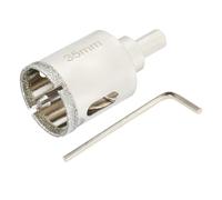 SUQIN Sierra Perforadora De Diamante De 35mm Con Broca De Centro Piloto,Broca De Cristal Con Revestimiento De Diamante Para Azulejos, Porcelana, Vidrio, Mármol y Cerámica