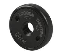 SUQIN Tuerca de Sujeción Rápida M14 Tuerca Amoladora Para Todas Las Amoladora Angular AEG, Bosch, Dewalt, Flex, Metabo (negro)