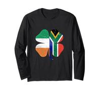 Sur African Irish Shamrock South Africa San Patricio Manga Larga