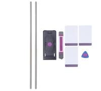Sur Face Laptop Studio Pies de Goma de Repuesto de 14,4 Pulgadas, Tiras de Parachoques Antideslizantes Grises con Kit de Herramientas, Adhesivo Ultra Fuerte para Estabilidad del (Gris)