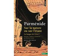 Sur la nature ou sur l'étant. La langue de l'être (Points Essais)