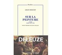 Sur la peinture: Cours mai-juin 1981