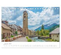 Sur la route des Grandes Alpes, la vallée de la Guisane (Calendrier de bureau 2027 DIN A5 vertical), CALVENDO Calendrier Mensuel