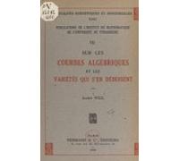 Sur Les Courbes Algébriques Et Les Variétés Qui Sen Déduisent (ebook)