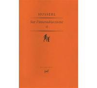 Sur l'intersubjectivité: Tome 2