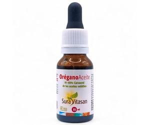 Sura Vitasan Aceite Salvaje 15 ml - Alta Concentración en Carvacrol - Antifúngico y Protector Inmunológico Natural - Extracto Puro en Gotas