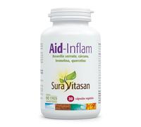 Sura Vitasan Aid-Inflam – Boswellia, Cúrcuma, Quercetina y Bromelina – 90 cápsulas