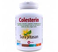 Sura Vitasan Colesterín 90 Perlas - Con Levadura Roja de Arroz, Esteroles Vegetales, Guggul, Avena y Té Verde - Ayuda a Controlar el Colesterol y los Lípidos - Cuidado Cardiovascular