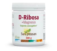 SURA VITASAN D-Ribosa + Magnesio 300 mg en Polvo - Metabolismo Energético y Recuperación Muscular - Energía Celular ATP - Citrato de Magnesio - 5000 mg D-Ribosa por Ración