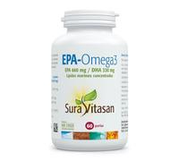 SURA VITASAN EPA-Omega 3 60 Perlas | Complemento Alimenticio con Ácidos Grasos Esenciales 660 mg EPA y 330 mg DHA