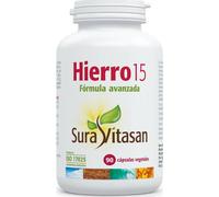 Sura Vitasan Hierro 15 90 caps