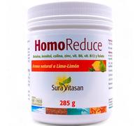 Sura Vitasan HomoReduce 285gr - Con Betaína, Colina, Folato Activo y Vitaminas B6 y B12 - Suplemento para el Control de la Homocisteína y Salud Cardiovascular - Sabor Lima-Limón