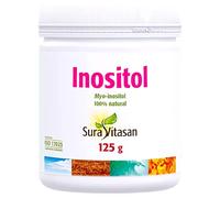 Sura Vitasan Inositol en Polvo 125gr - Mio-Inositol 100% Puro - Equilibrio Hormonal, SOP y Fertilidad Femenina - Apoyo al Sistema Nervioso y Regulación Metabólica - Alta Absorción y Fácil Dosificación