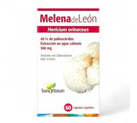 Sura Vitasan Melena de León 60 Cápsulas - Con Extracto de Hericium Erinaceus 500mg - Ayuda al Bienestar del Sistema Nervioso