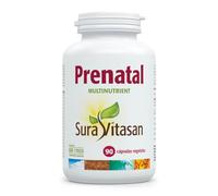 Sura Vitasan Prenatal - 100 gr, 100 gramo, 1 | Multivitamínico y Mineral con L-Metilfolato, Hierro Bisglicinato, y Zinc, para Etapa Preconcepcional, Embarazo y Lactancia