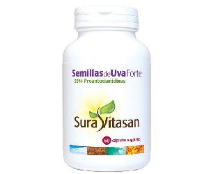 Sura Vitasan Semillas de Uva Forte 60 Cápsulas