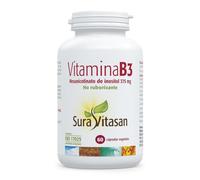 Sura Vitasan Vitamina B3 Niacina 375 mg – 60 cápsulas – Hexanicotinato de Inositol